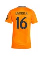 Real Madrid Endrick #16 Bortedrakt Dame 2024-25 Korte ermer